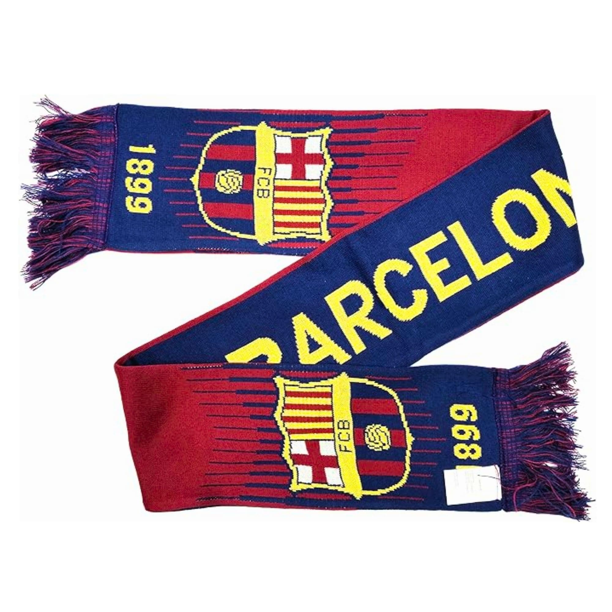 Group Inc. FC Barcelona Soccer Team Official Double Sided Scarf