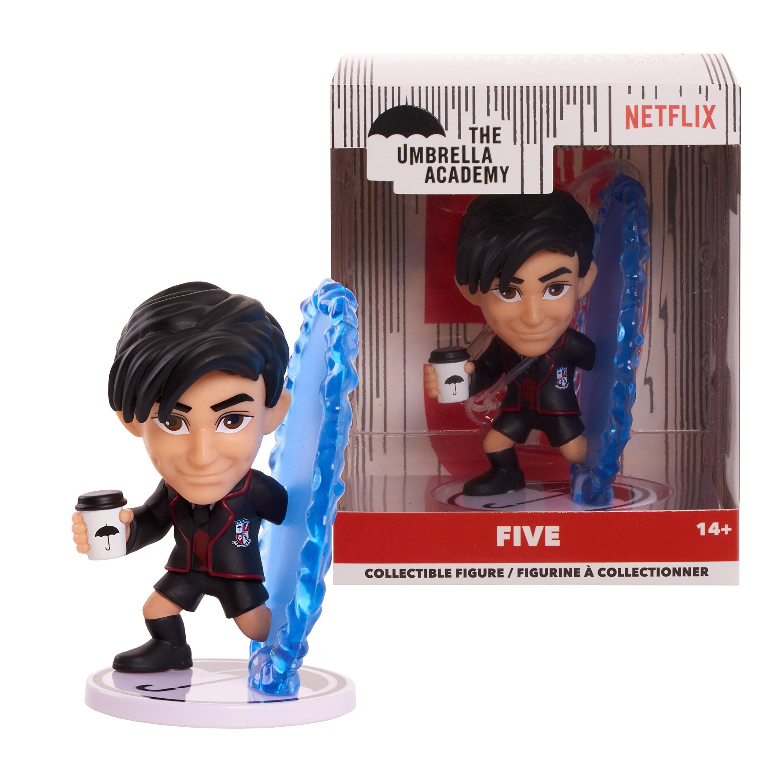 The Umbrella Academy 2.75” Stylized Collectible Figure- Five, Kids Toys for Ages 14 Up by Just Play