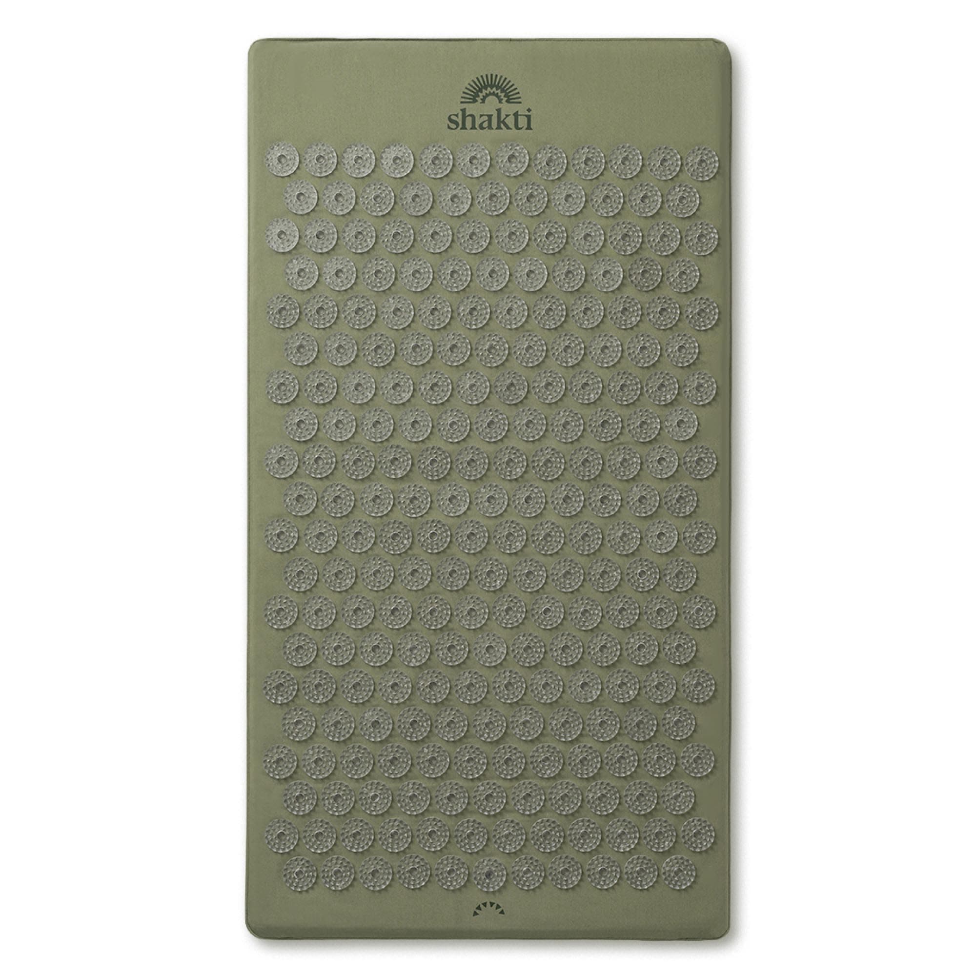 ShaktiMat Acupressure Mat for Relaxation, Massage Muscles, Aid Sleep & Unlock Inner Tension, Similar to Acupuncture, No Needles Required, Organic Cotton Certified (Premium, Level 1 Tulsi)