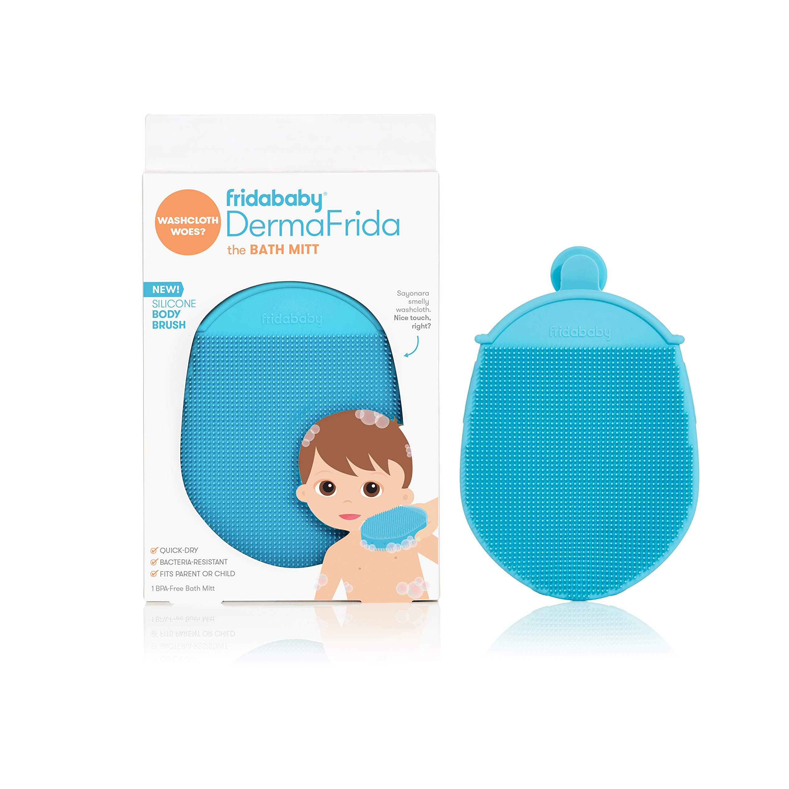 Dermafrida-Toddler Silicone Body Bath Brush