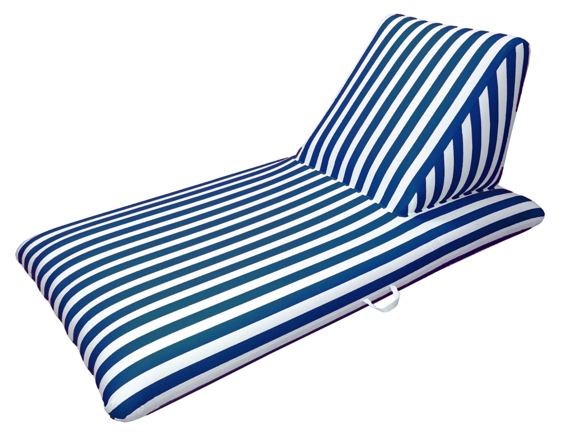 Pool Chaise Lounge, Navy Blue, 74"L x 42"W x 29"H
