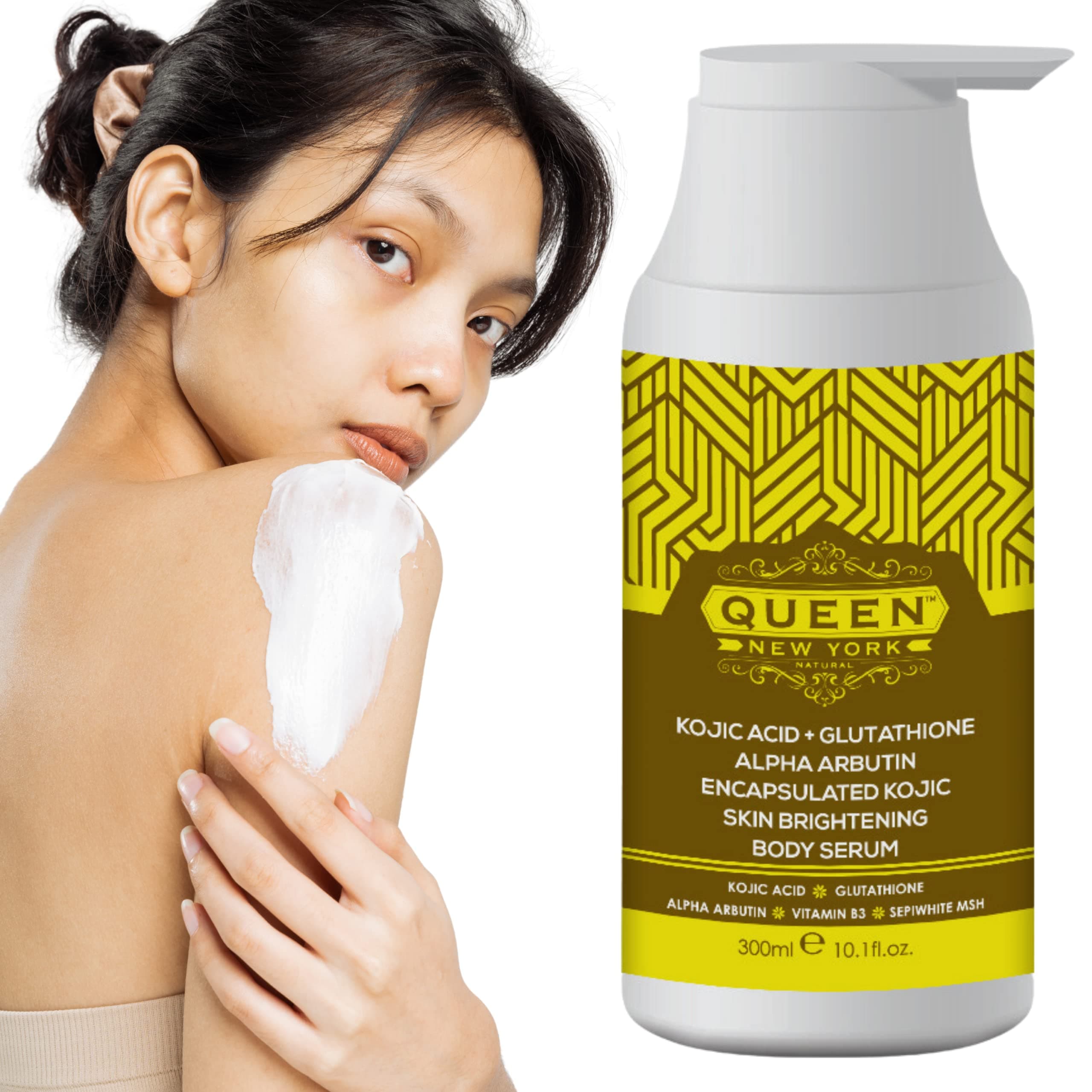 Kojic Acid TRIPLE WHITE BOOSTER Whitening Body Lotion-Natural Whitening-Moisturizing your skin naturally into healthier balance&Radiant glow - Reduce Wrinkles, Acne Scars & Dark Spot (1 Bottle)