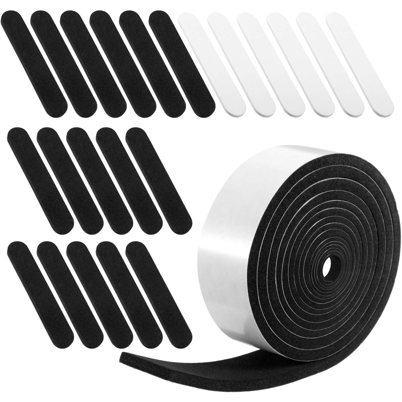 Outus 23 Pieces Hat Size Tape Hat Size Reducer Foam Reducing Tape Roll Self Adhesive for Cap
