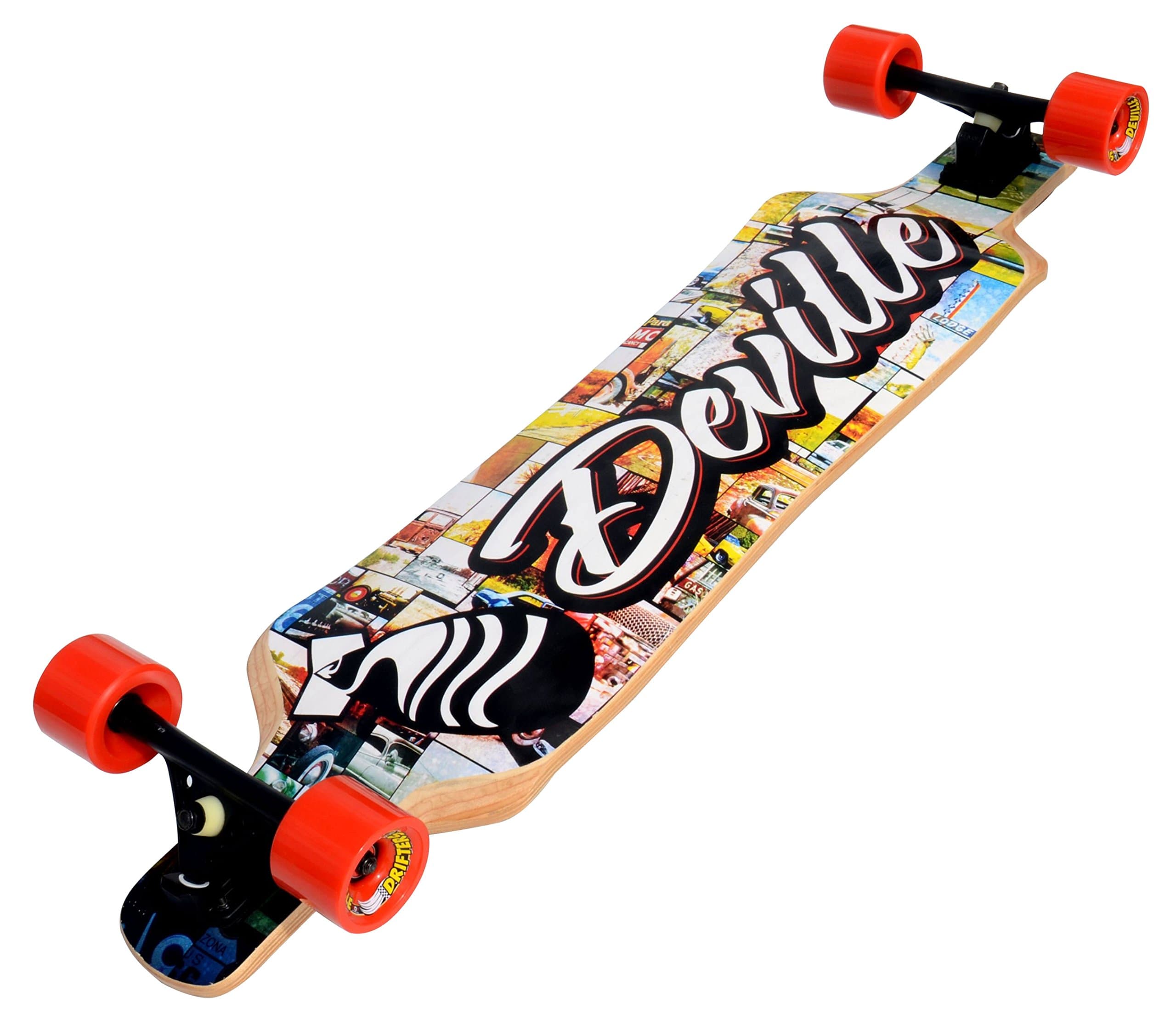 Deville Longboards DEVILLE Mash Up 40.5" Micro Drop Deck Longboard