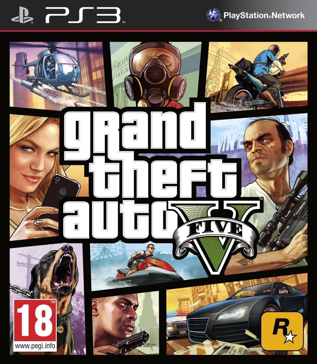 ROCKSTAR GAMES Grand Theft Auto V (PS3)