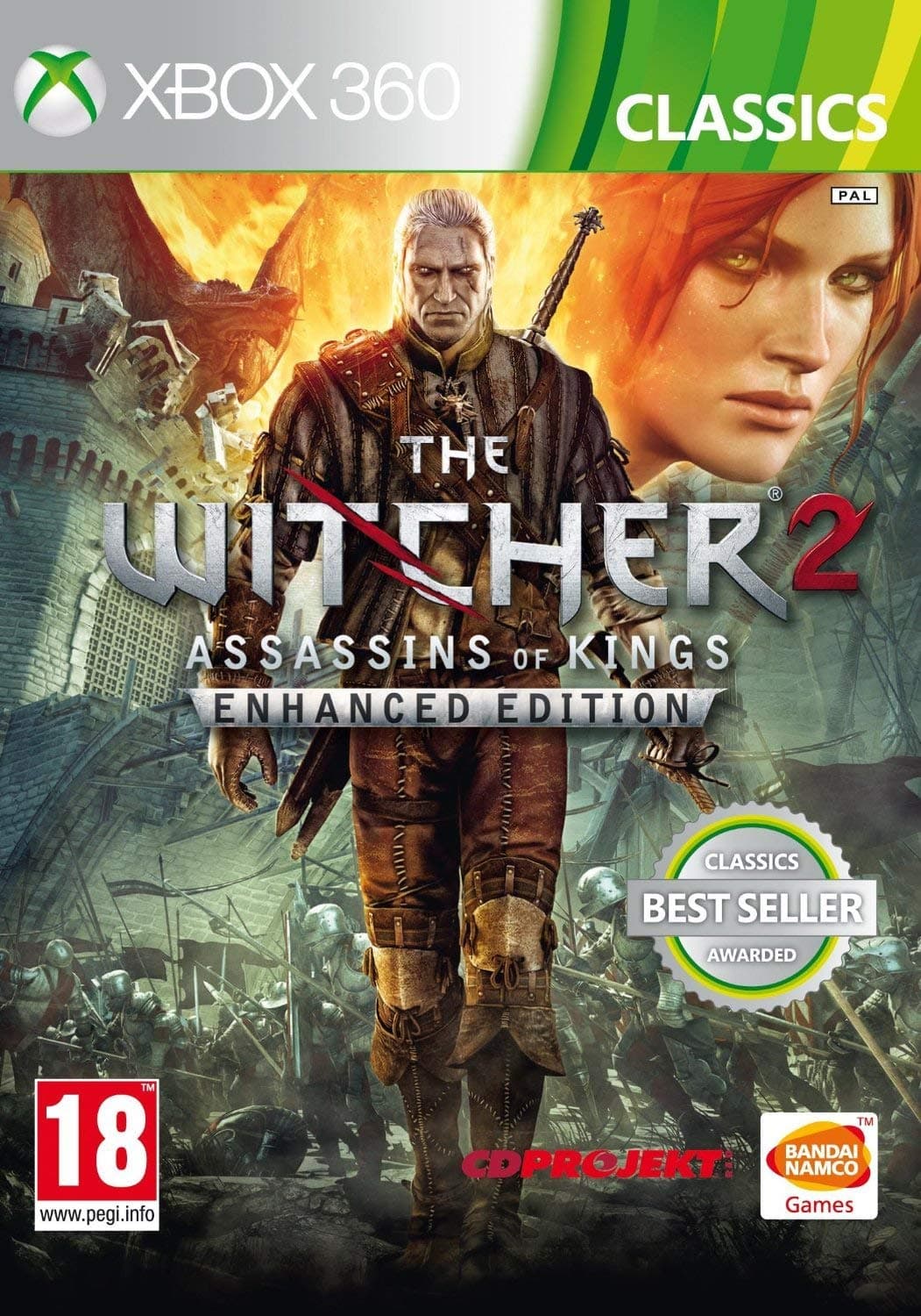 The Witcher 2 Assassins of Kings Enhanced Edition: Classics (Xbox 360)