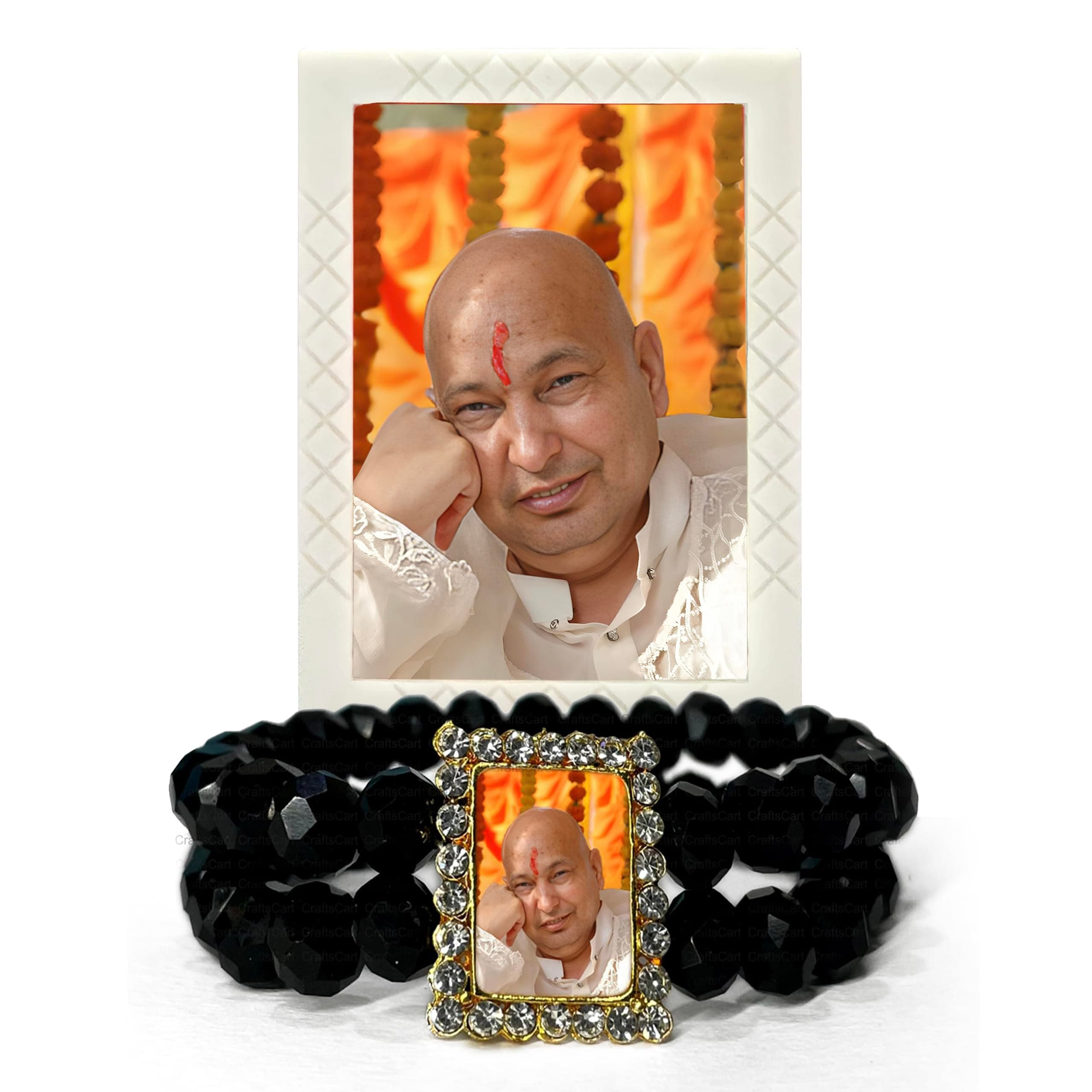 Guruji Bracelets With Swaroop Fridge Magnet | Bracelets for Women & Men