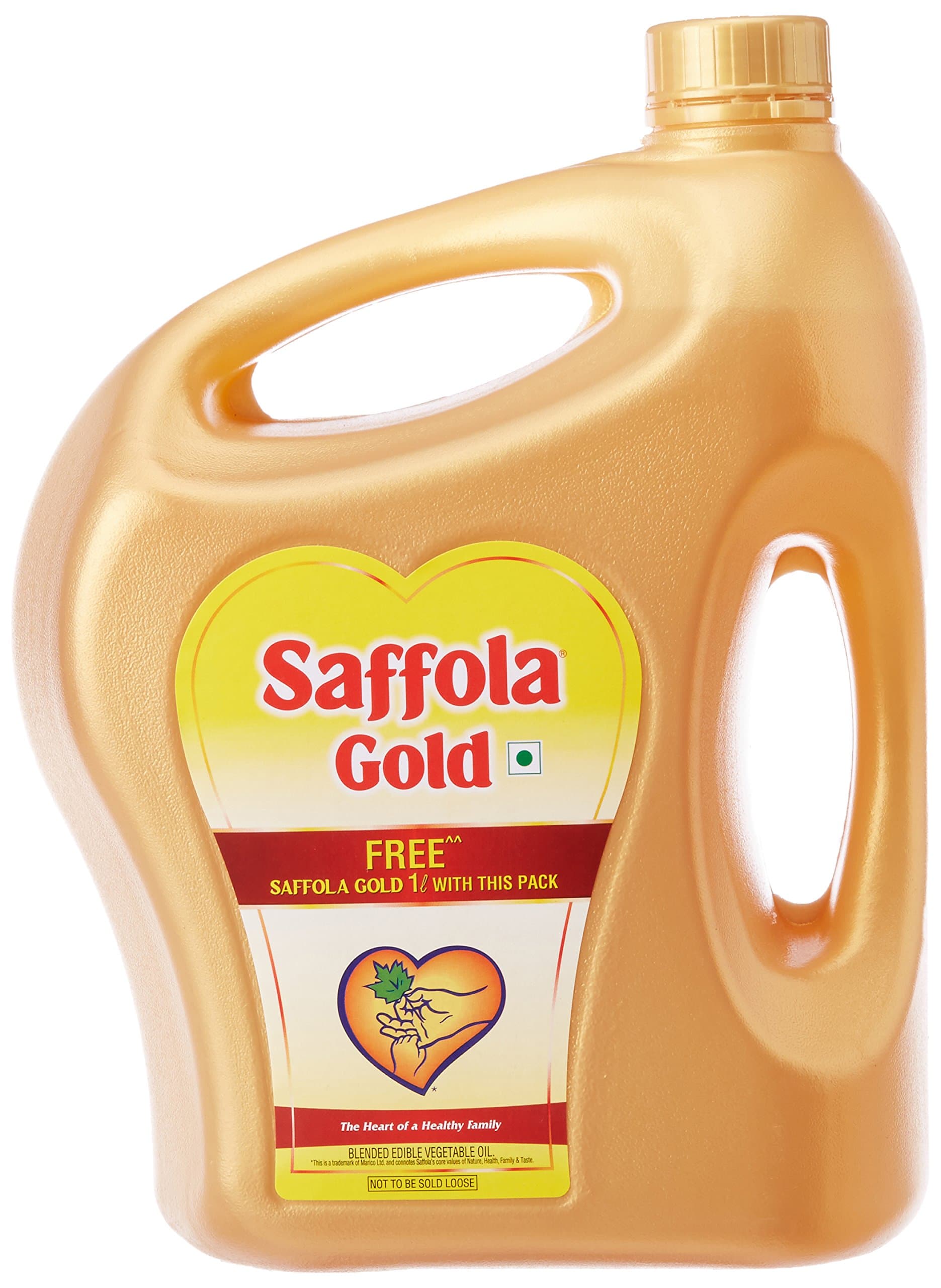 Gold Oil, 5L with Free Saffola Gold, 1L