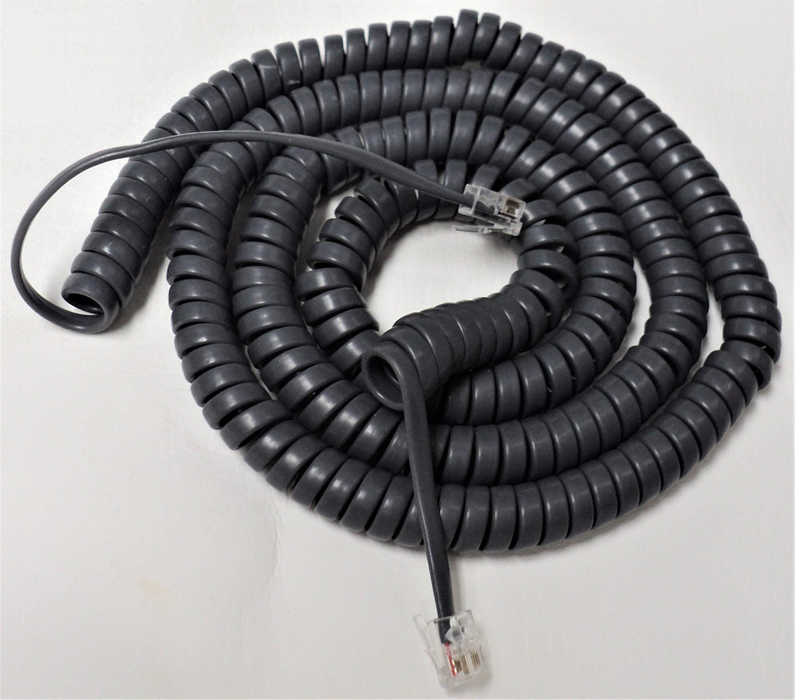 Avaya25 Ft. Gray Handset Cord for Avaya IP/Digital Phones