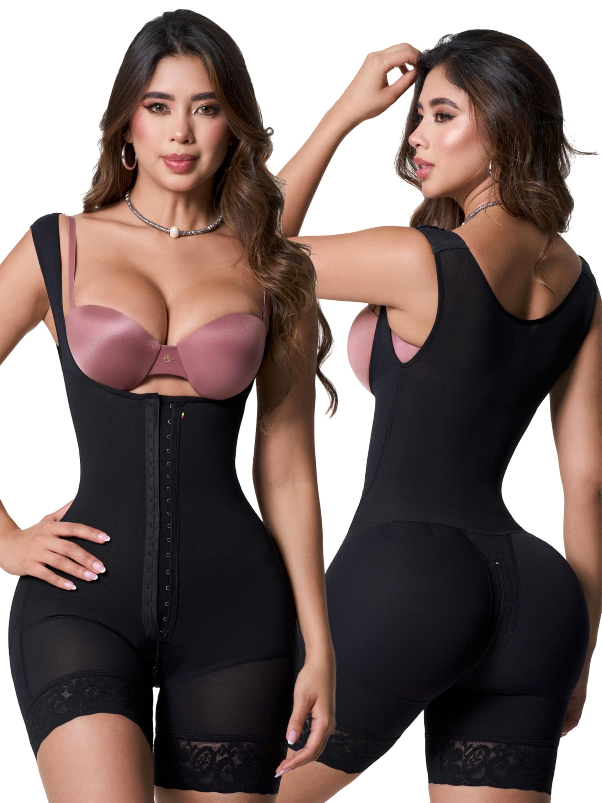 Shapewear for women Fajas Colombianas Moldeadoras | Stage 2 Faja Control Shapewear after Tummy Tuck and Liposuction
