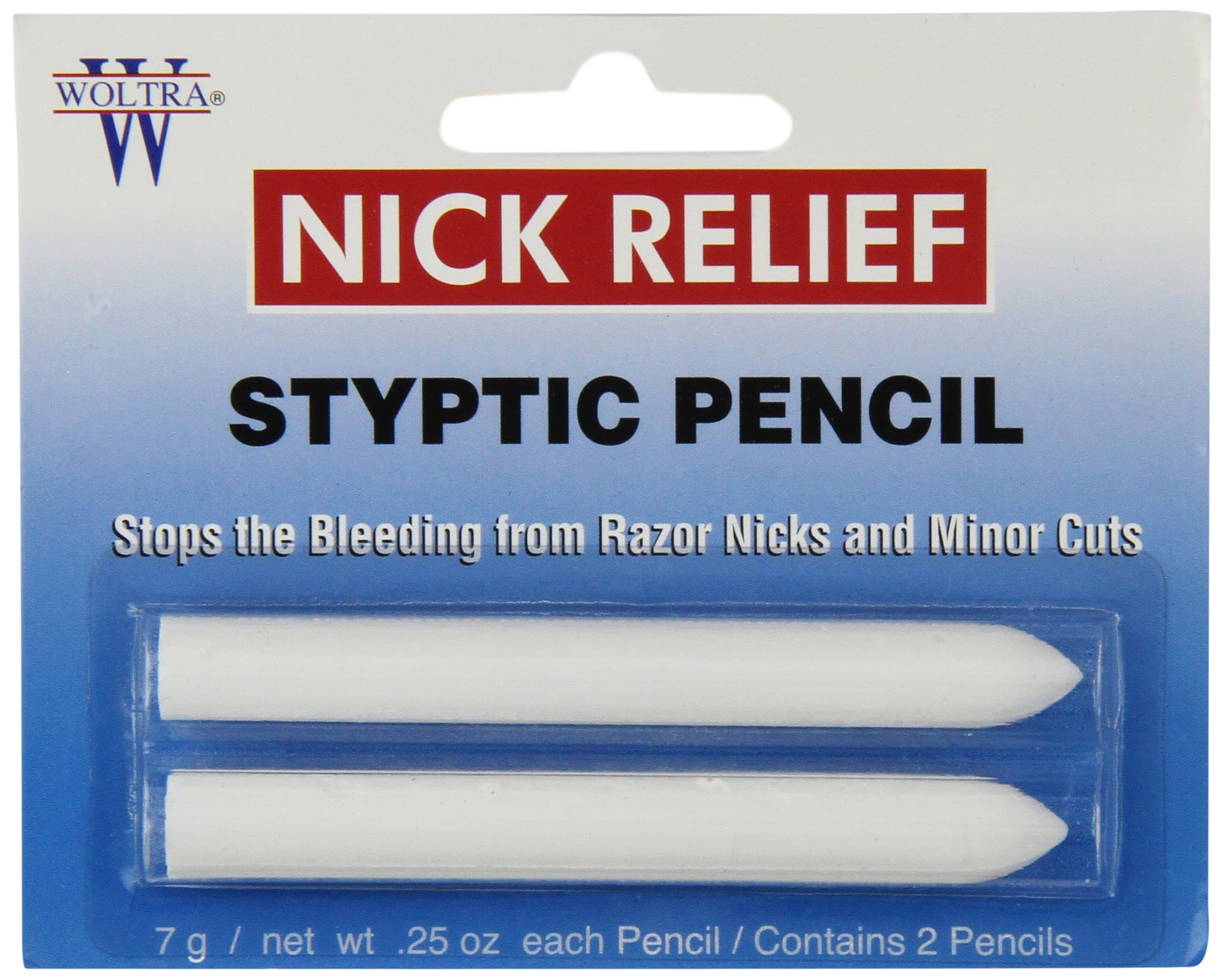 Woltra Styptic Pencil Small, 0.25 Ounce (Pack of 6)