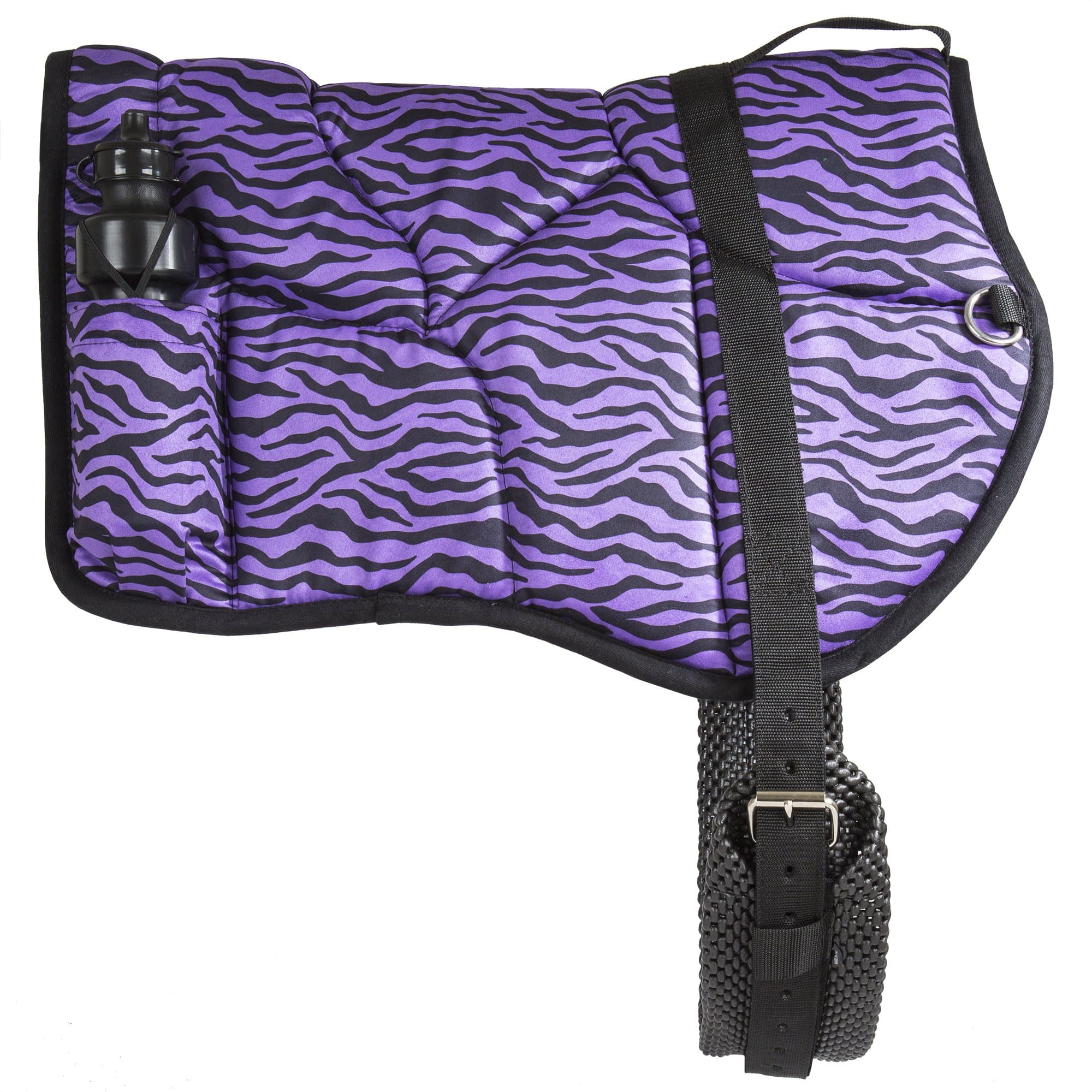 Best Friend Western Zebra Print Bareback Saddle Pad