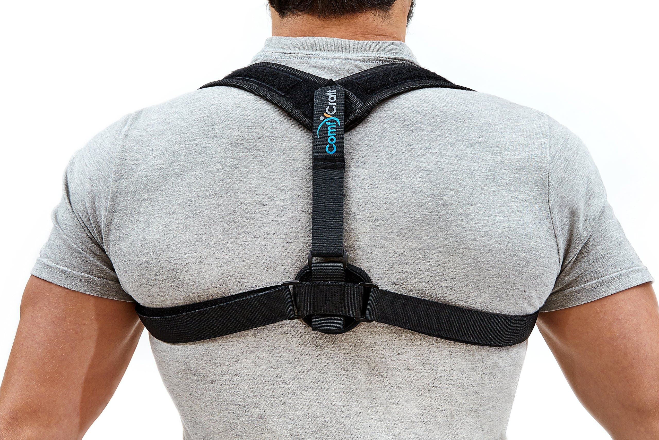 Back Posture Corrector for Men Women - Primate Posture Brace - Upper Back Brace Posture Support - Back Straightener Straps - Shoulder Brace - Effective Trainer for Kyphosis Scoliosis (Size Medium)